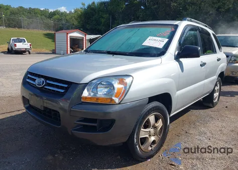 2006 Kia Sportage Lx из США, поврежденный, VIN KNDJF724167278434